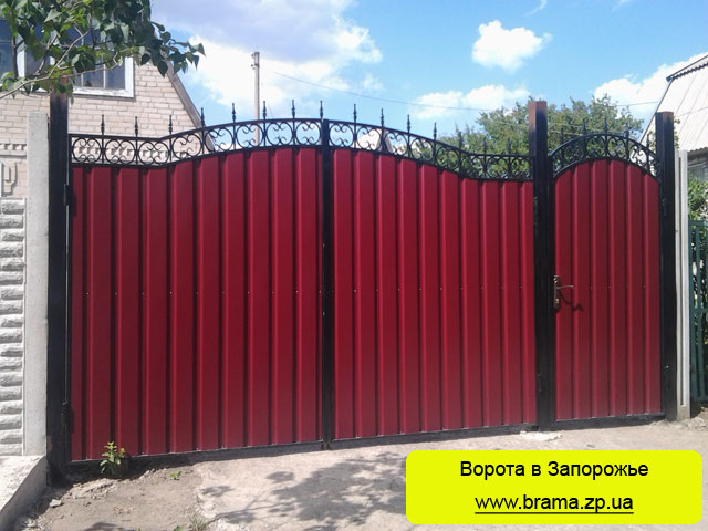 Ворота с установкой в Запорожье